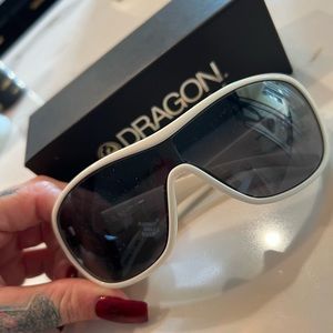 Dragon white Transit from Y2K era.